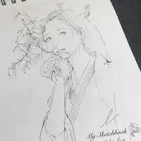 手绘勾线上色时如何确定线条粗细阴影位置