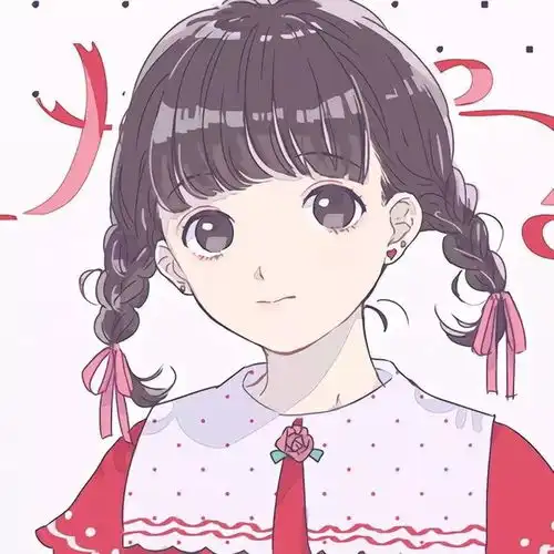 动漫女头因为怕被嫌弃,所以我学会了少说话