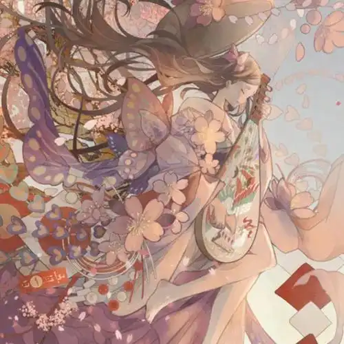 女生动漫头像,凛冬散尽,星河长明