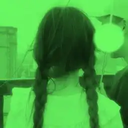 绿色系一对两张情头绿得发慌