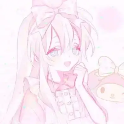 粉色头像少女心二次元2020最新动漫粉系少女头像可爱