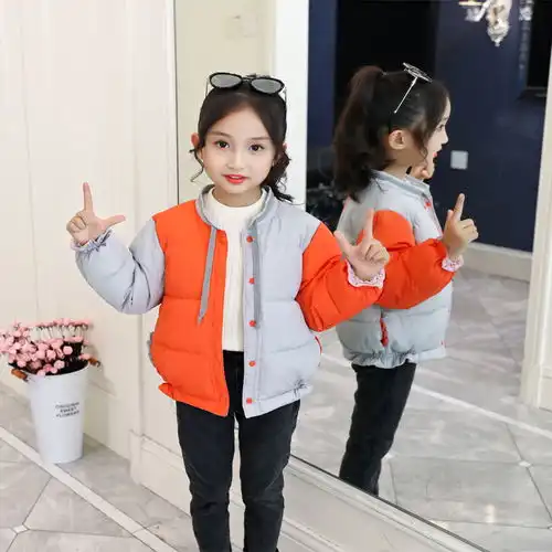 校服搭档新款冬装儿童羽绒服内胆男童女童宝宝外套中大童保暖衣