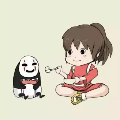 480x480快手呆萌头像情侣动漫可爱快手头像尺寸480图片