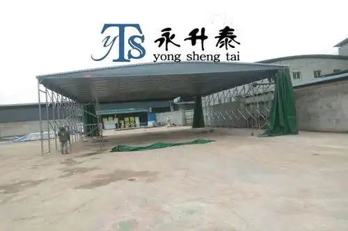宜宾户外伸缩移动雨棚报价咨询