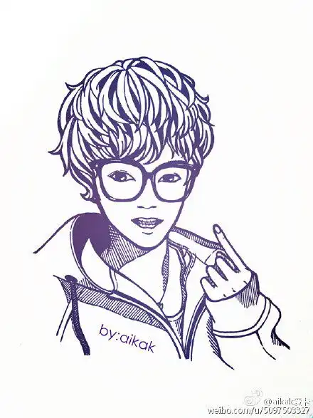 卡通版小可爱华晨宇yu