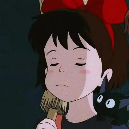 动漫头像春天里所有美好的相遇故事都在门外发生