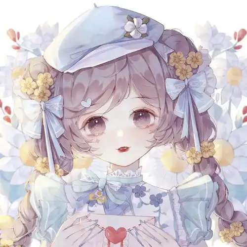 美丽森系仙女头像