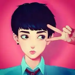 这个头像的情侣头像是什么帮一下