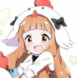 美丽女生卡通动漫微信头像