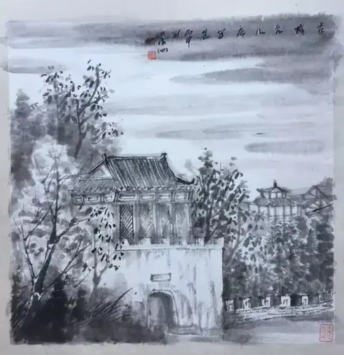 展讯师法心源一一曾先国山水画高研班师生作品展