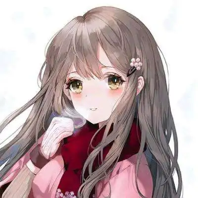 抖音女生最火卡通萌萌哒撩汉头像性感长发吊带小蛮腰吸粉无数