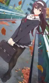 日本初中防早恋禁止女生扎马尾,盘点动画中的黑长直