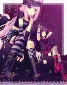 动漫萝莉闺蜜头像一左一右要动漫的拜托急急急啊