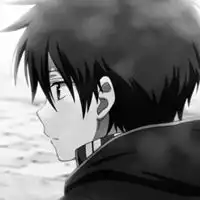 侧面动漫帅气黑白头像动漫侧面冷酷帅气男头