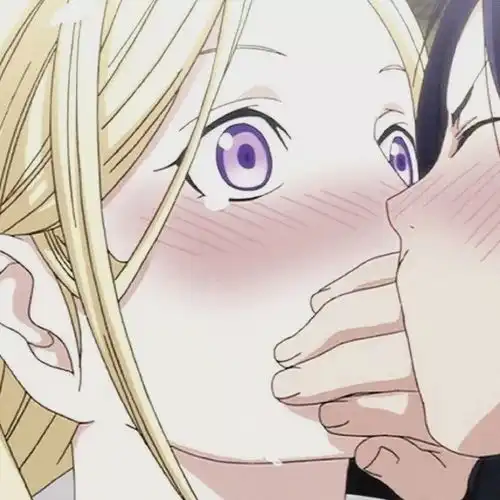 动漫情侣头像人生不易,同舟共济