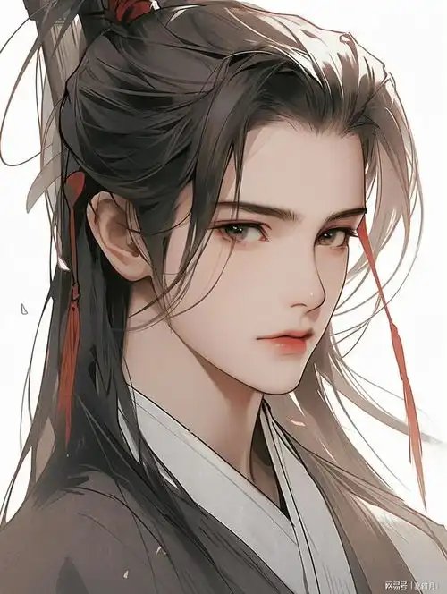 超级帅气好看的古风美男美女手绘插画壁纸背景图头像分享来啦