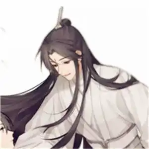 古风手绘情侣一对头像