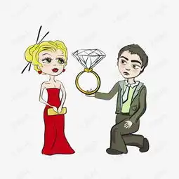 免抠卡通求婚的男人素材图片免费下载高清png千库网图片编号9573330