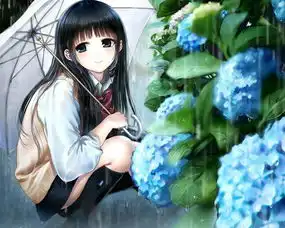 可以给我一些美少女卡通的图片呢