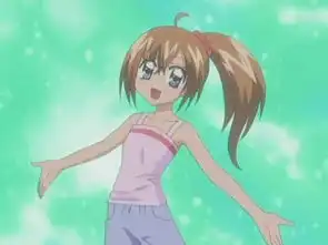 求动漫单马尾女生的图片