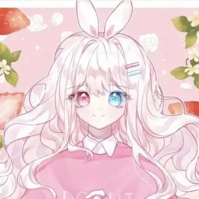 女生软萌动漫头像雨之落