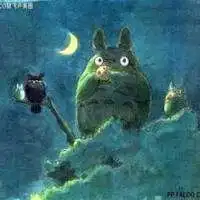 动漫龙猫情侣头像微信头像图片大全