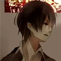 跪求动漫男生很伤心的图片