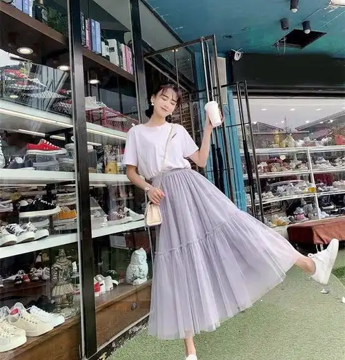 时尚单品合集小姐姐最爱穿仙女风网纱裙,唯美少女心又撩人