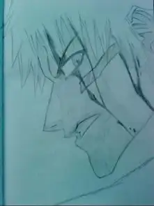 动漫人物素描图