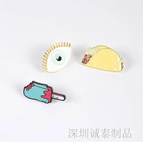 神奇宝贝精灵球金属烤漆胸章胸针礼品定做厂-黄页88网