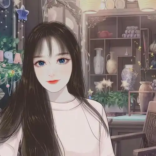 专属自己的手绘漫画头像,喵喵闺蜜头像情侣头像