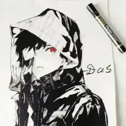 伤感动漫男生头像