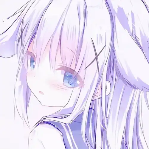 精选蓝色系女生动漫头像,快来康康