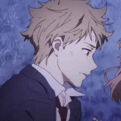 情头动漫一男一女帅气