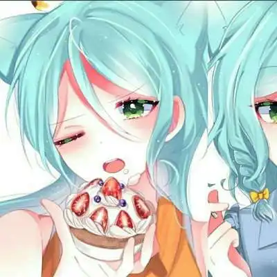 闺蜜头像动漫两张动漫闺蜜二人图片配对