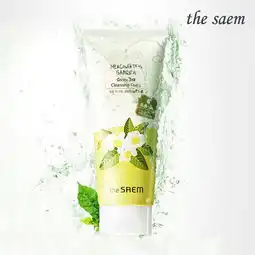 得鲜thesaem茶园绿茶洁面霜150ml支深层清洁控油韩国正品洁面乳图片大全邮乐官方网站
