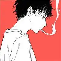 抽烟头像男生动漫头像微信头像图片大全