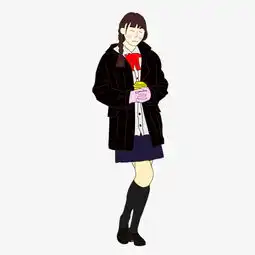 春季生机害羞清纯日系少女插图图片素材其他格式下载动漫人物大全