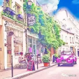 简直美翻啦统统新海诚化,最近流行新海诚风格的咖啡馆
