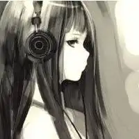 寻找一个男生为女生带围巾或者耳机的动漫情侣qq头像,拜托
