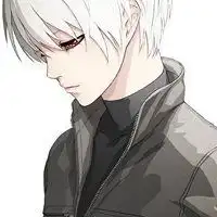 日韩黑白动漫头像