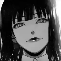 动漫求问这个黑发少女叫什么黑白图片