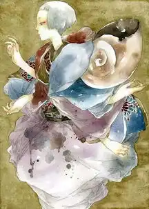 最有仙气的男画师,向你展开了他唯美诡谲的水彩画卷