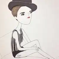 短发卡通头像女生图片短发卡通女孩你爱不爱