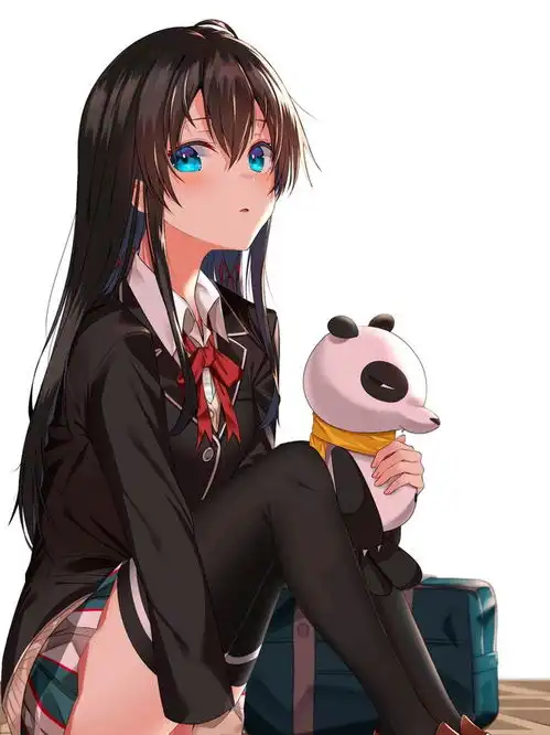 黑发御姐型的动漫美少女,不说名字你们能认出是谁吗