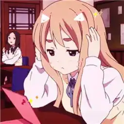 可爱漫画头像,有对白