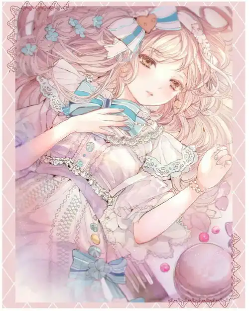 微信头像幻想少女风动漫女生头像壁纸真的被这个画风美到了