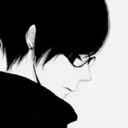 求下面那张黑白眼镜男动漫图的高清版