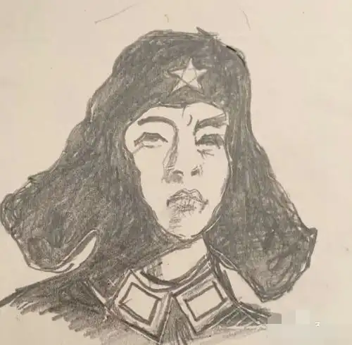 怎样画雷锋头像粉笔画要有具体步骤