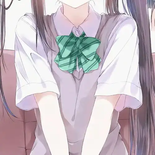8.31甜美动漫萌系黑白女头